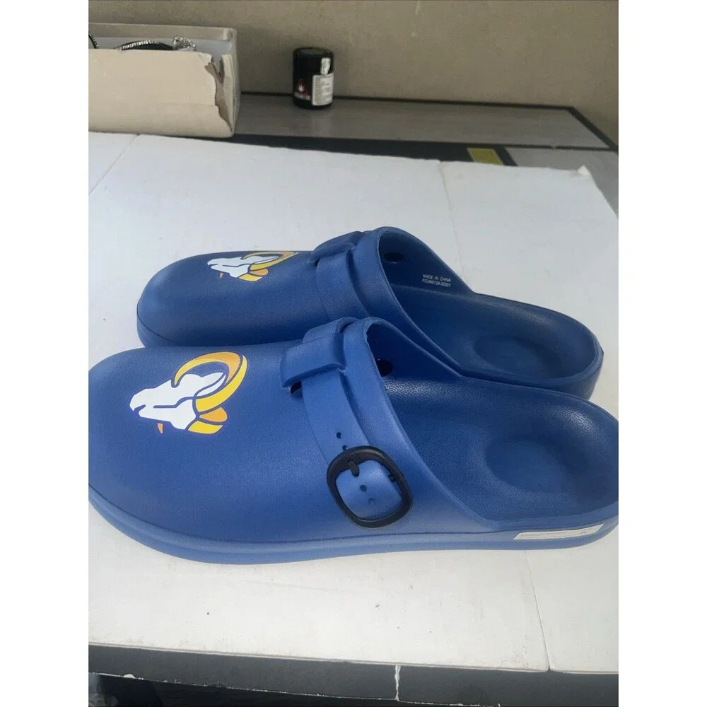 Foco Clogs Blue Rams. Size 11/12 Men’s 13/14 Women